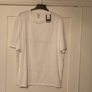 New With Tags Jos. A. Bank White Tee Shirt 4XLT